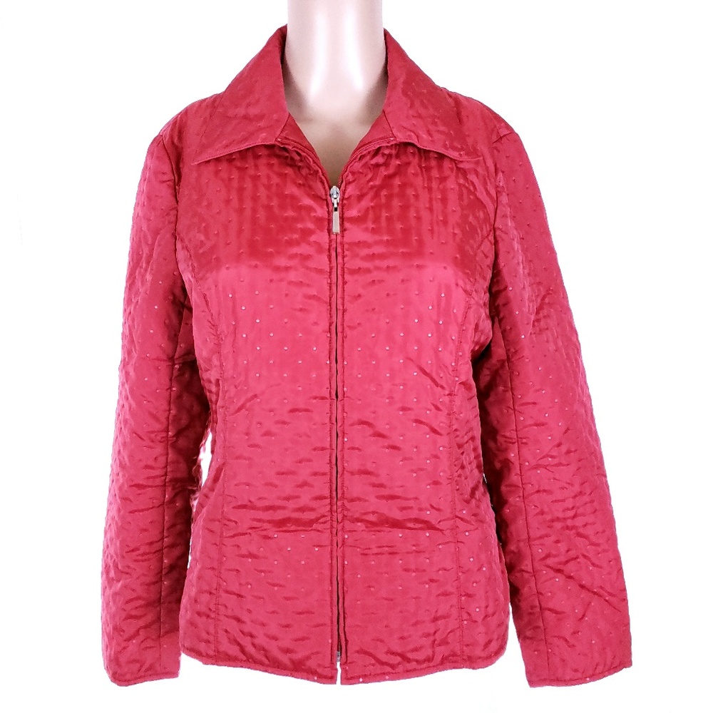 Talbots Women Jacket Full Zip Long Sleeves Size 8 Petites
